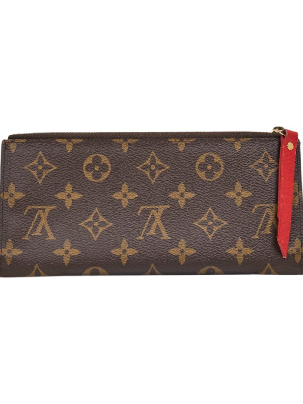 Louis Vuitton Adele Wallet Monogram Coquelicot